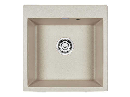 Кухонная мойка Paulmark KANTE 50 PM105152-BE 51х52 цвет бежевый